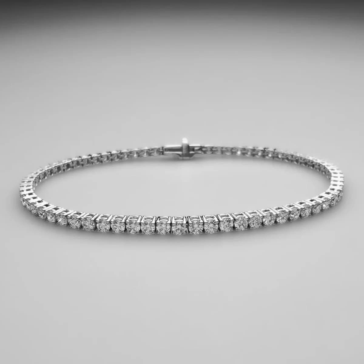 2.00 CT Su Yolu Pırlanta Bileklik